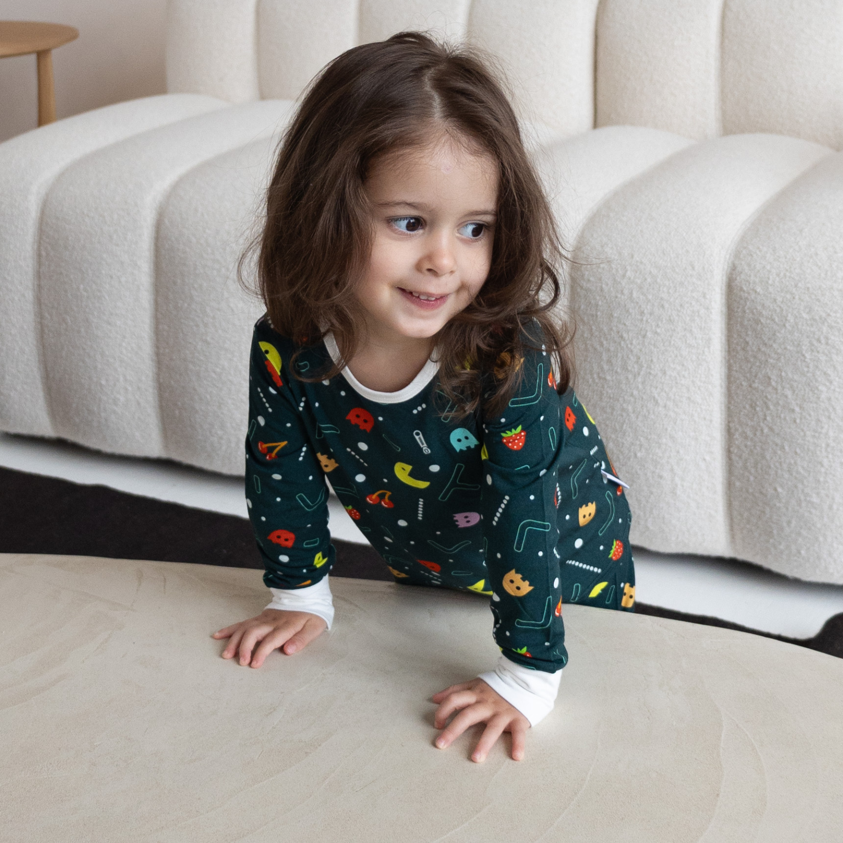 Pyjamas-set Pacman för barn