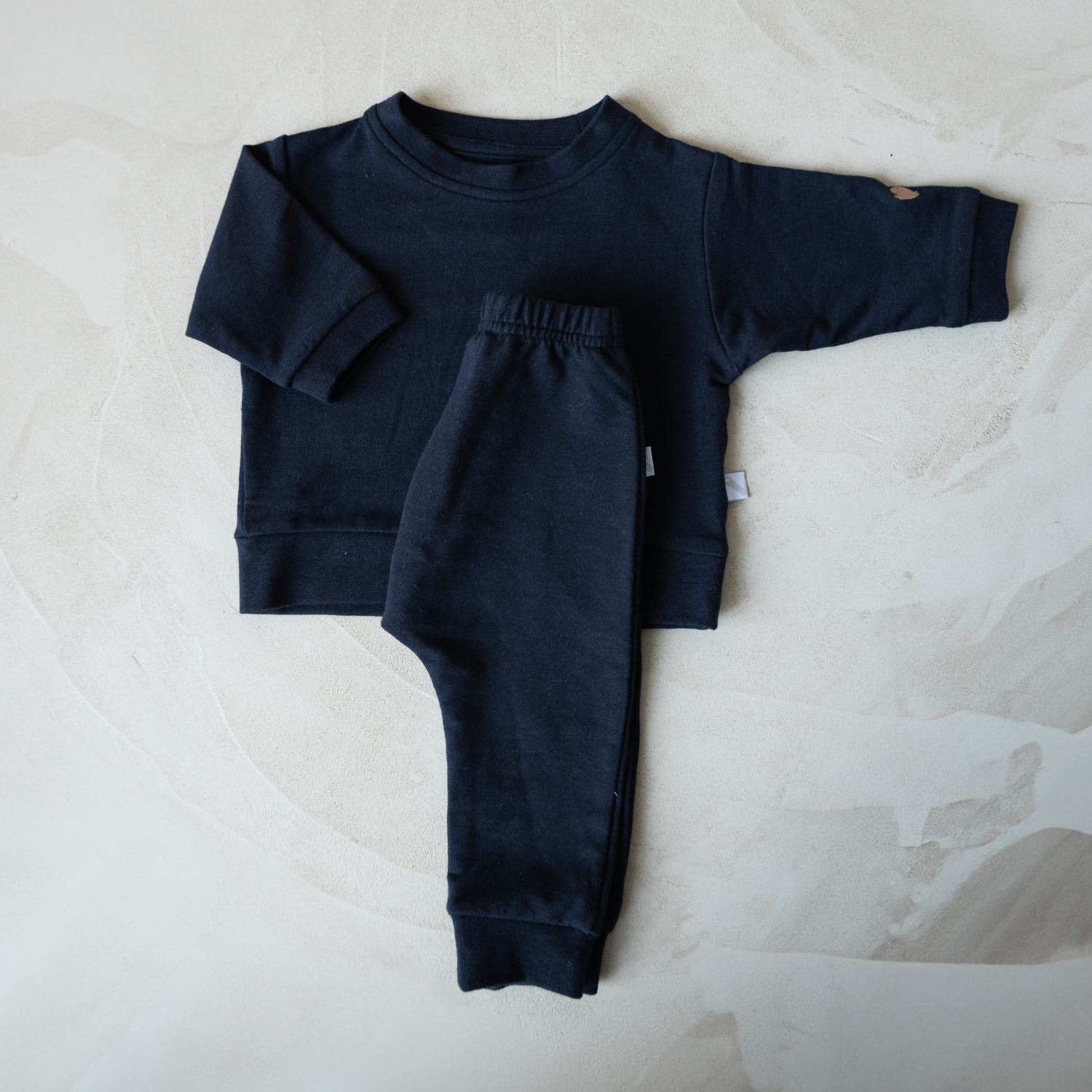 Bamboo Lounge Set in Midnight Navy