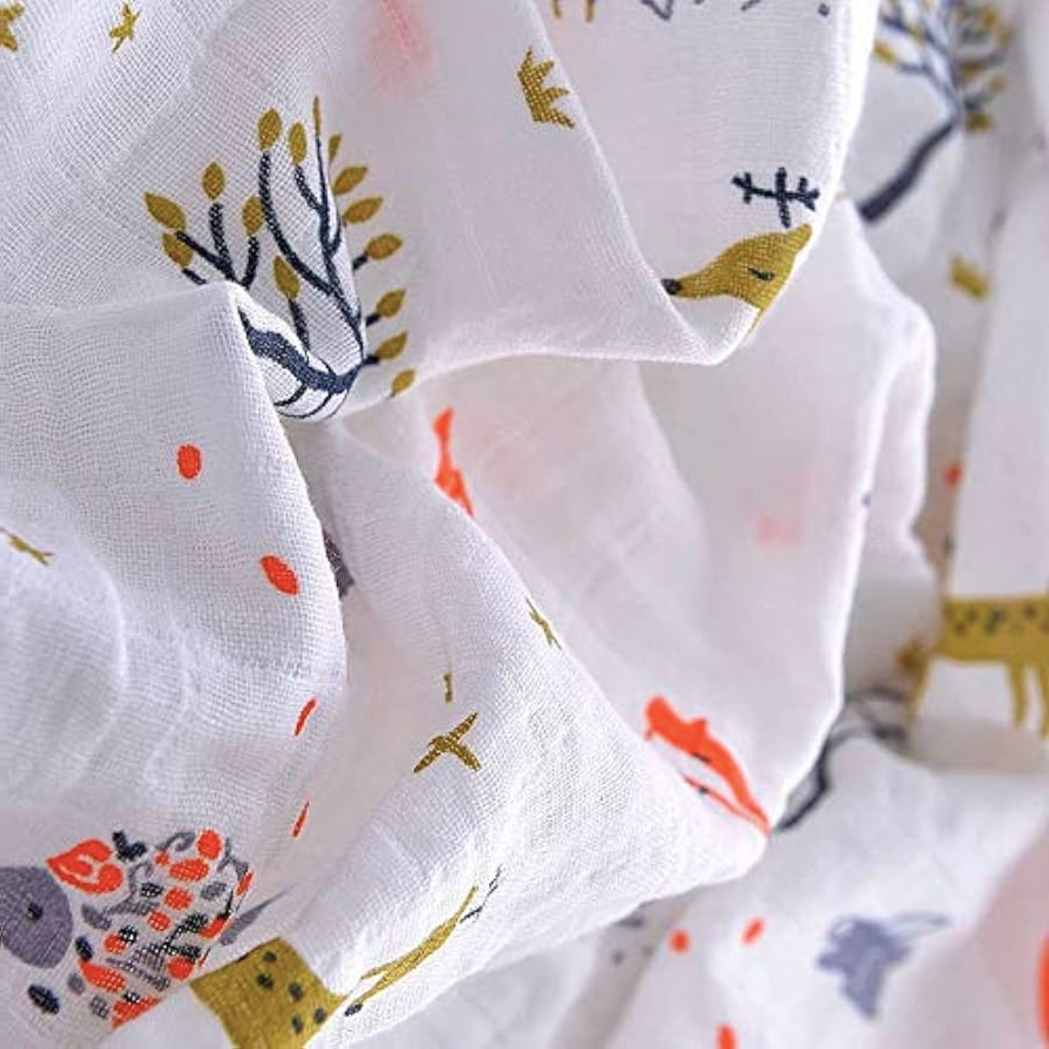 Large Aztec Muslin Swaddle Blanket from Zipster