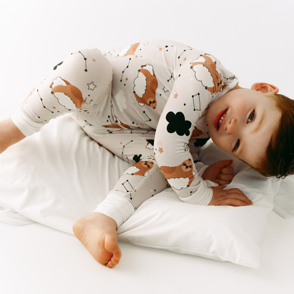 Pyjamas-set för barn Dovendjur
