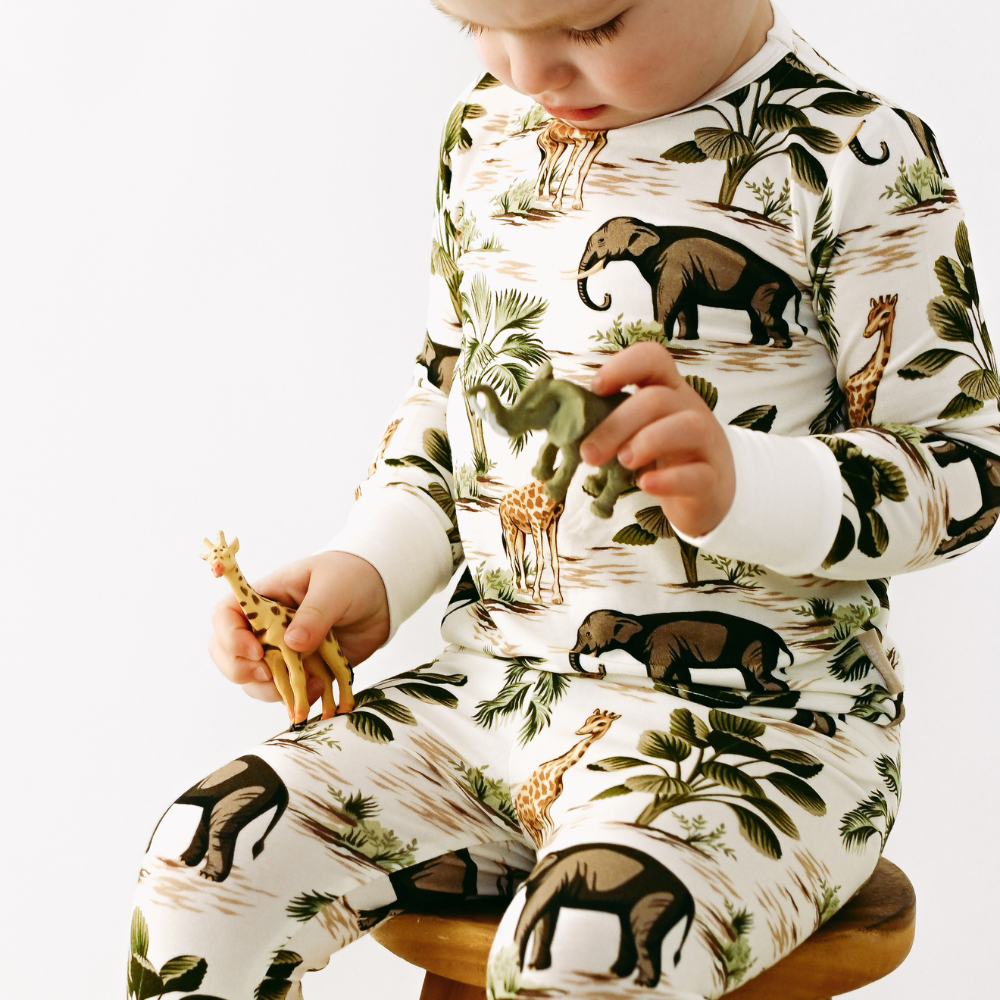 Pyjamas-set för barn Djungel