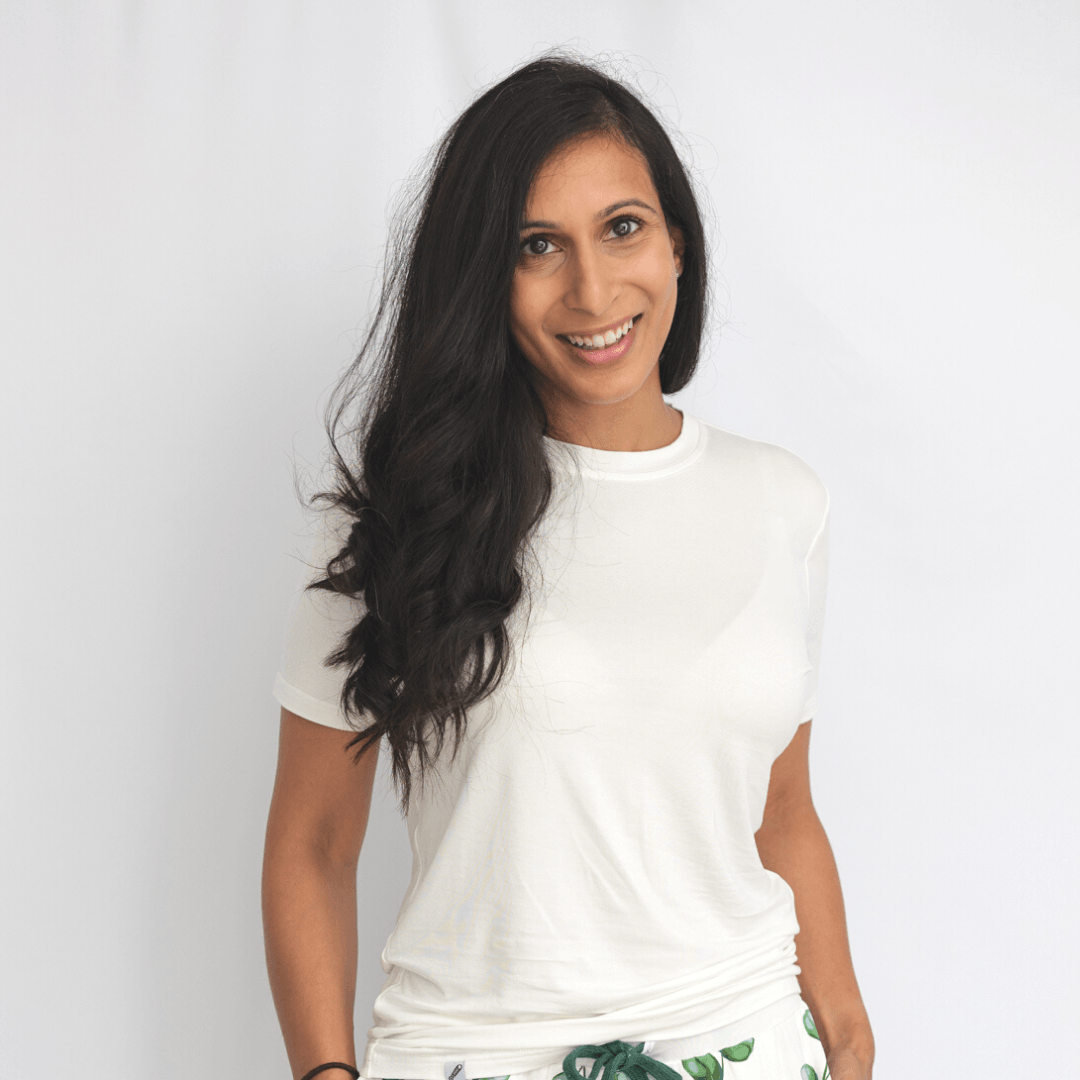 Women's White Bamboo T-Shirt - Zipster