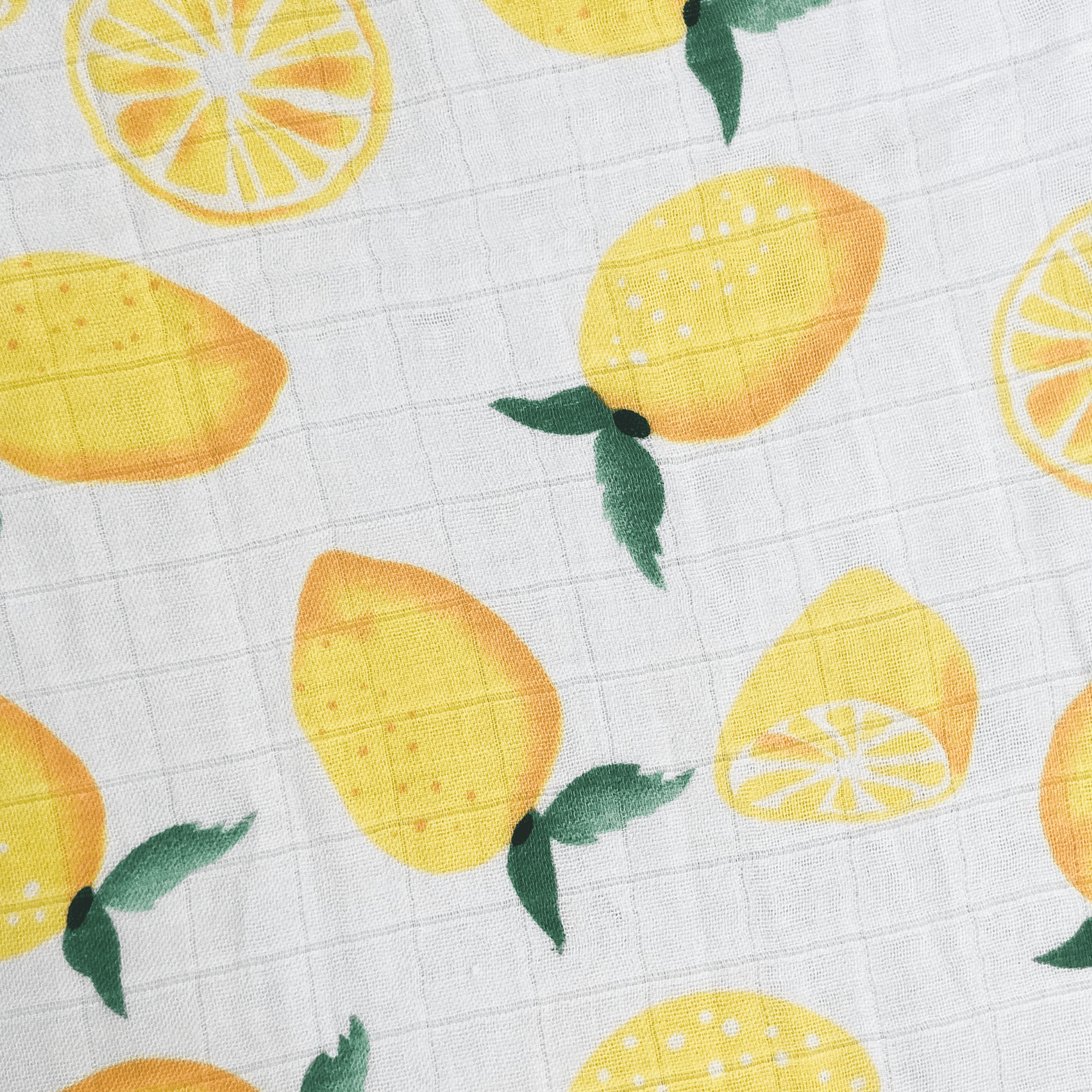 Lemons Muslin Blanket - Zipster